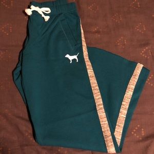 Victoria’s Secret Boyfriend Pant in Teal Blue